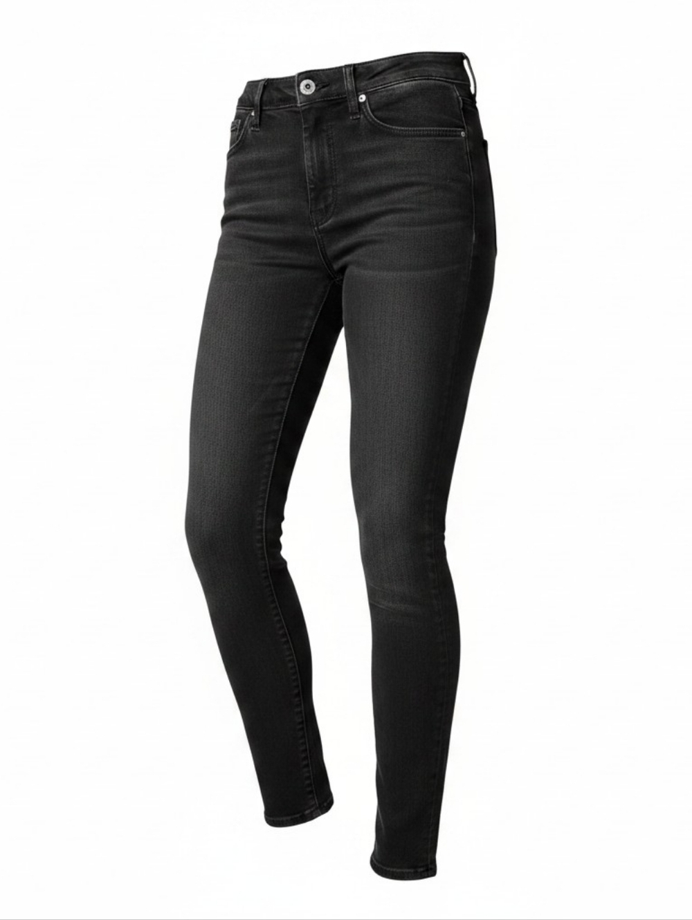 Madewell Roadtripper Skinny Jeans – Black Wash – Size 24 Petite - Picture 2 of 6